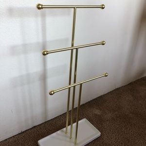Gold Jewelry stand